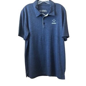NFL Dallas Cowboys Authentic Apparel Golf Polo Shirt Men’s Size L